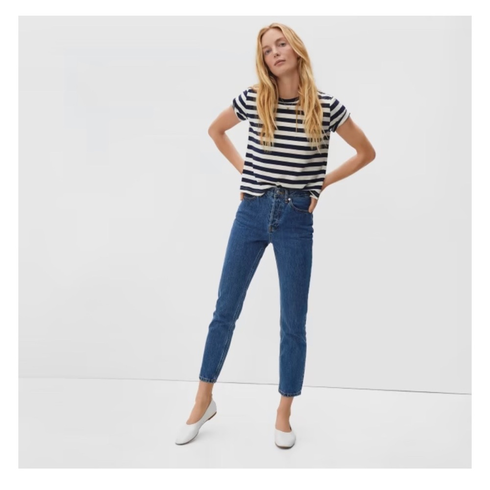 Sz 25 ankle everlane 90’s cheeky jean